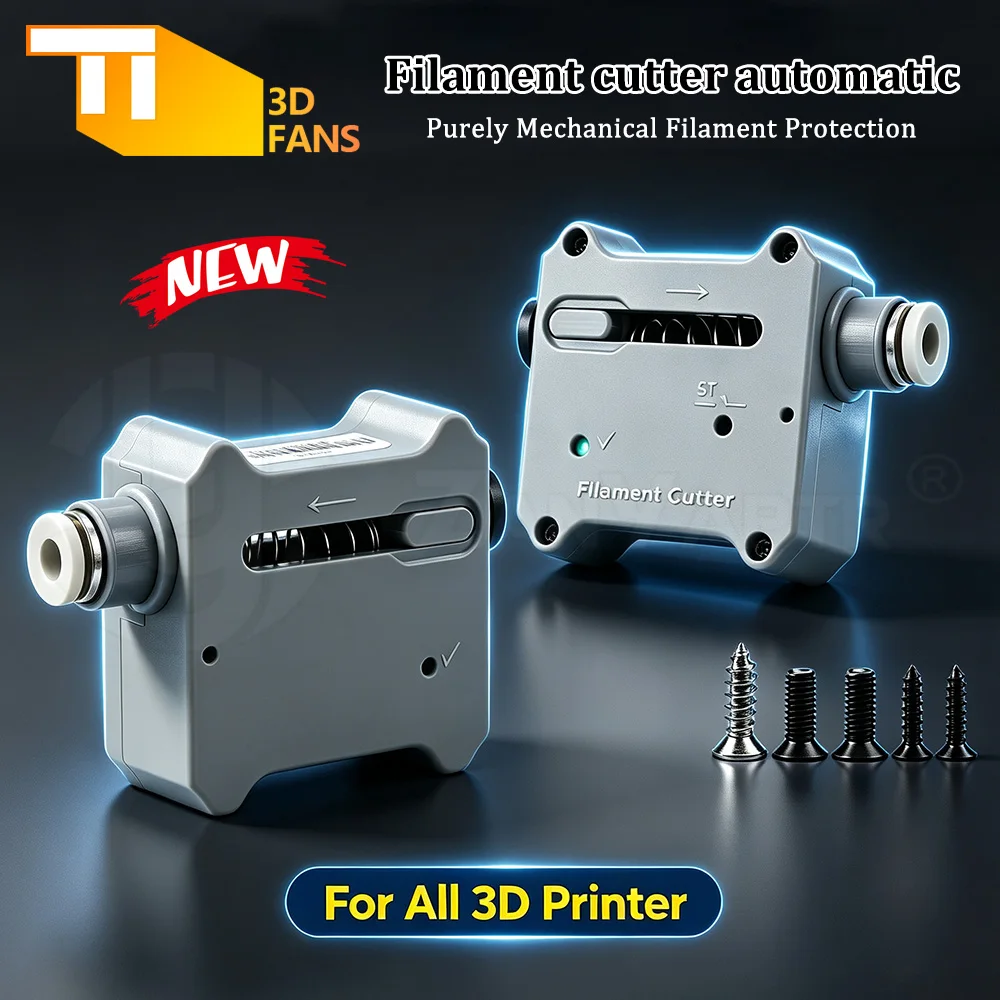 Automatic Filament Cutter Precision Portable Desktop Cutting Tool For FDM 3D Printer PLA ABS PETG TPU Filament Auto Cut