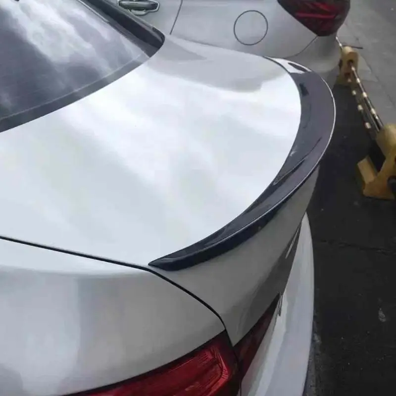 High-end Custom Body Kit For Old-to-New ConversionMp Style F10 M5 Carbon Fiber Spoiler Tail Self-adhesive 100% Fitment For 5 Ser