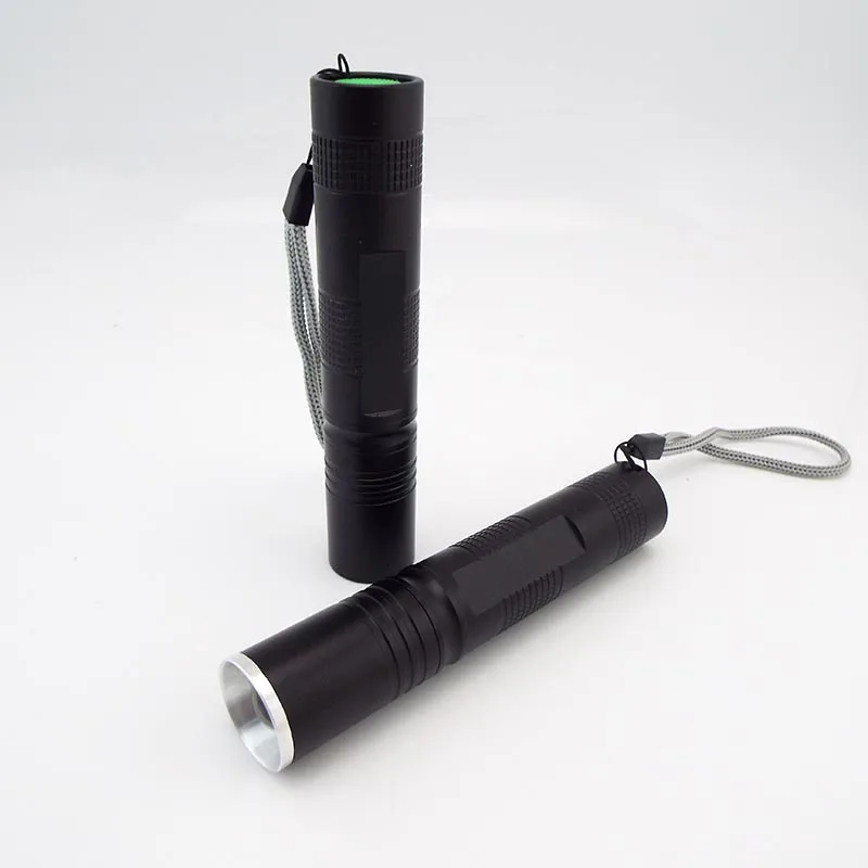 Powerful 1500lm LED Flashlight zoom focus Flash Torch Light lamp 18650 battery hand pocket mini Torche Linterna Camping fishing