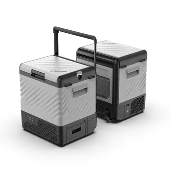 Alpicool車載冰箱便攜式太陽能電池供電壓縮機電動露營車冷藏箱12V帶輪把手 10 最佳銷售 阿爾皮酷電池 - №10