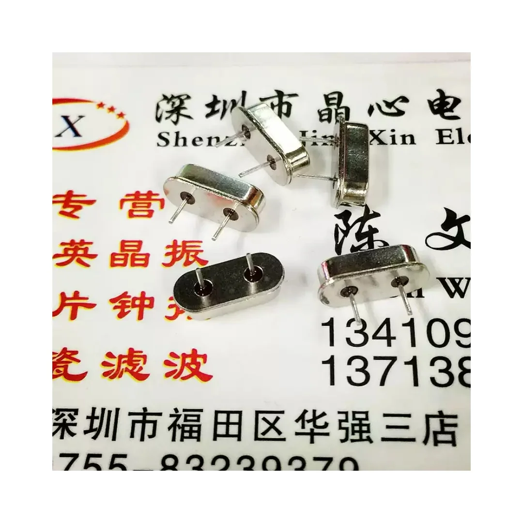 100PCS/HC-49S 49S Short Leg Passive In-line Crystal Oscillator DIP-2 16M 16MHZ 16.000MHZ Crystal