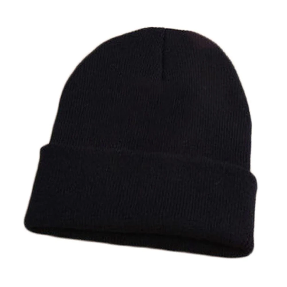 Berretti lavorati a maglia tinta unita cappello inverno caldo cappelli da sci uomo donna Multicolor berretti Skullies berretto elastico morbido