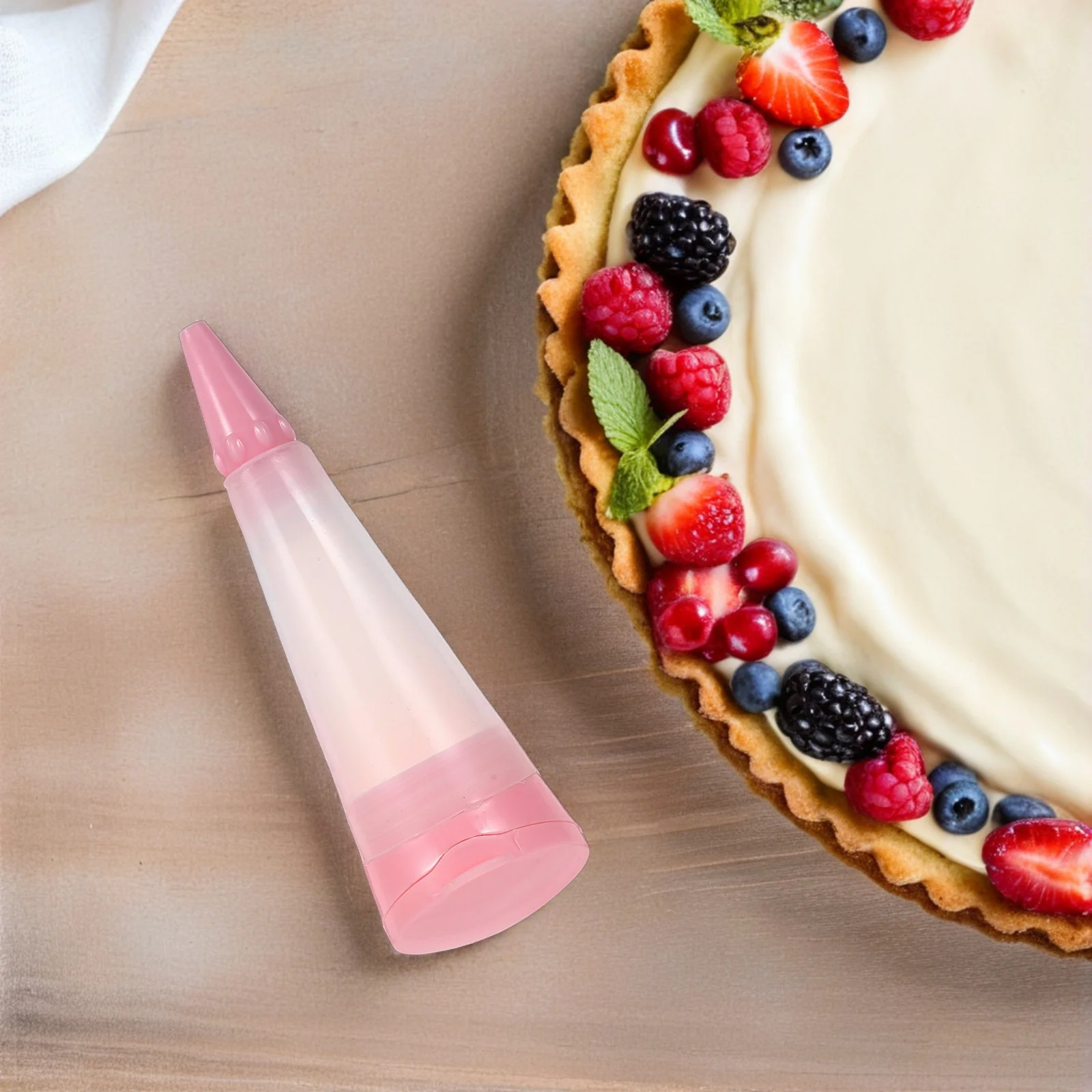 

1 Set Silicone Icing Pens For Cake Decorating Reusable Baking Tools Precision Tip Cream Chocolate Jam Dessert Writing Pastry