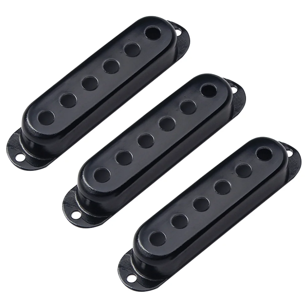 

3 Pcs Wearable Pickup Cover Durable Electric Guitar Accessories Metal Protector