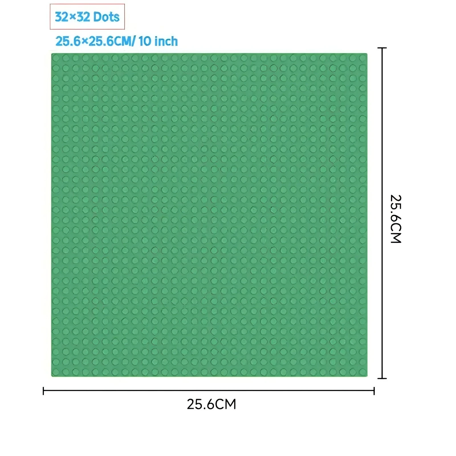 32x32 Styles Base Plate MOC Classic Building Blocks DIY Small Size Bricks Baseplate Parts for City Figures Children Toys