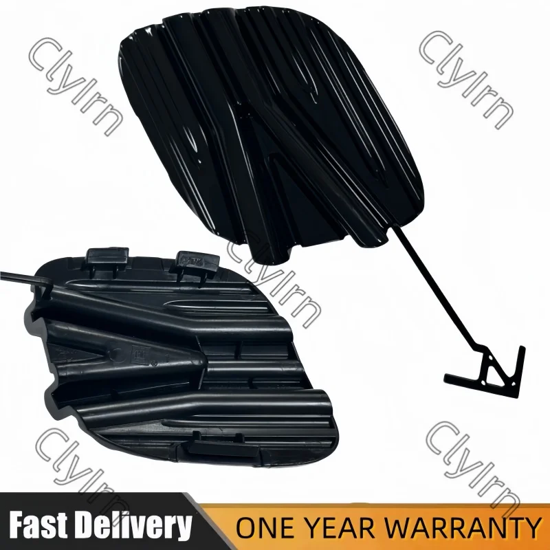 42712414 Front Bumper Trailer Hook Cover Towing Hitch Ring Covers Plate for Chevrolet TrailBlazer RS 2020 Genuine Black Part