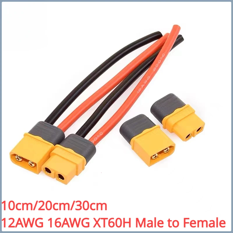 

1PCS XT60E-F Male Female Model Airplane Power Fixable Battery Interface Connector Motor ESC XT60H Plug