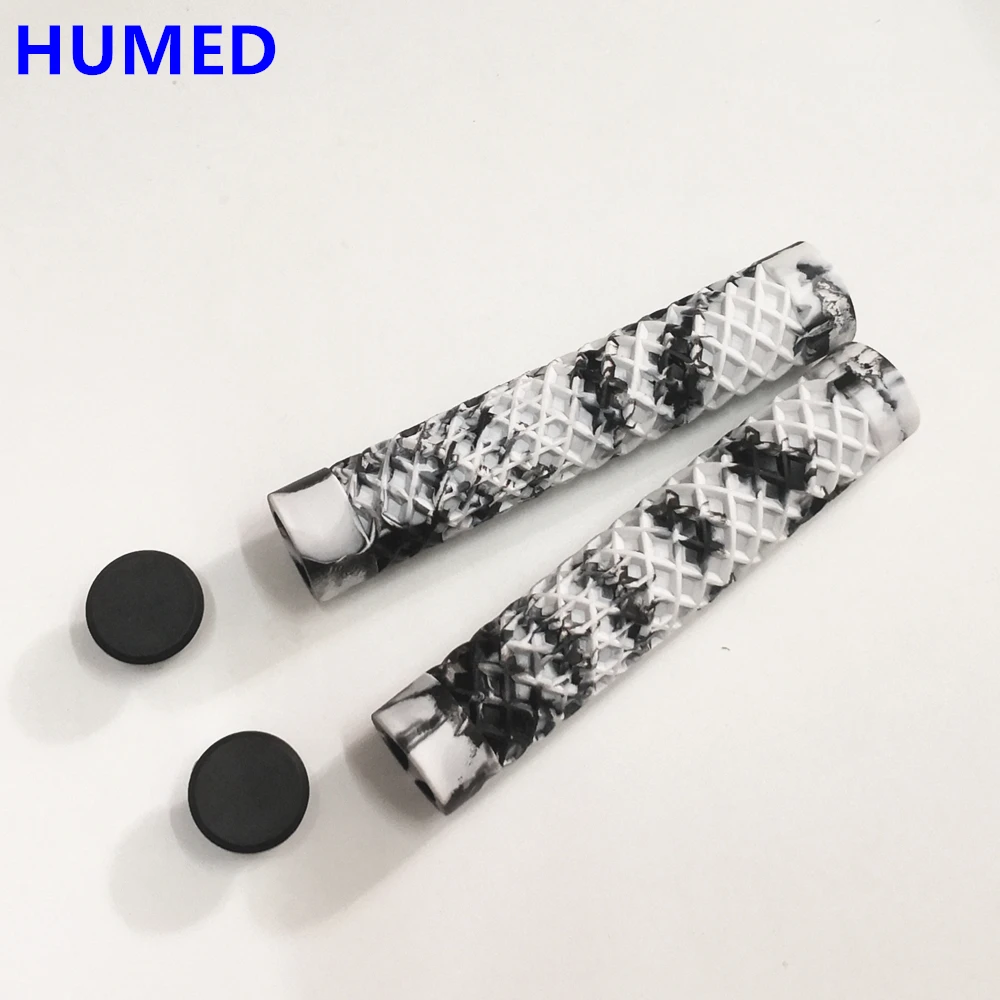 

New Scooter Grips Bike Grips Non-Slip Rubber Handlebar Cover For 22.2mm Handlebar Scooter Grips BMX Bike Bars