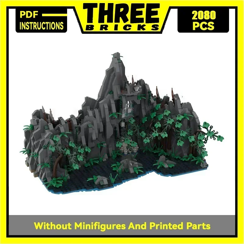 Magical Rings Movie Model Moc Building Bricks Forbidden Pool Technology Modular Blocks Gifts Christmas Toys DIY Sets Assembly