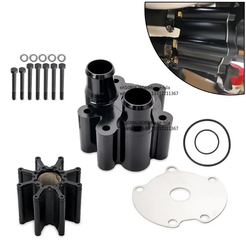 Outboard Water Pump Repair Kit Fit for 46-807151A14 46-807151A7 Boat Motor Replacement Parts