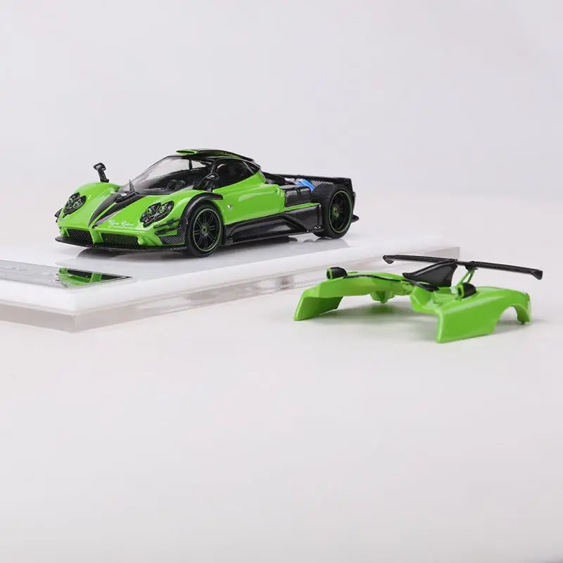 HKM Diecast 1/64 skala Pagani Zonta aluminiowy Model samochodu Pagani Zonda 760LH pojazdy do zabawy zabawki dla chłopców oryginalne pudełko