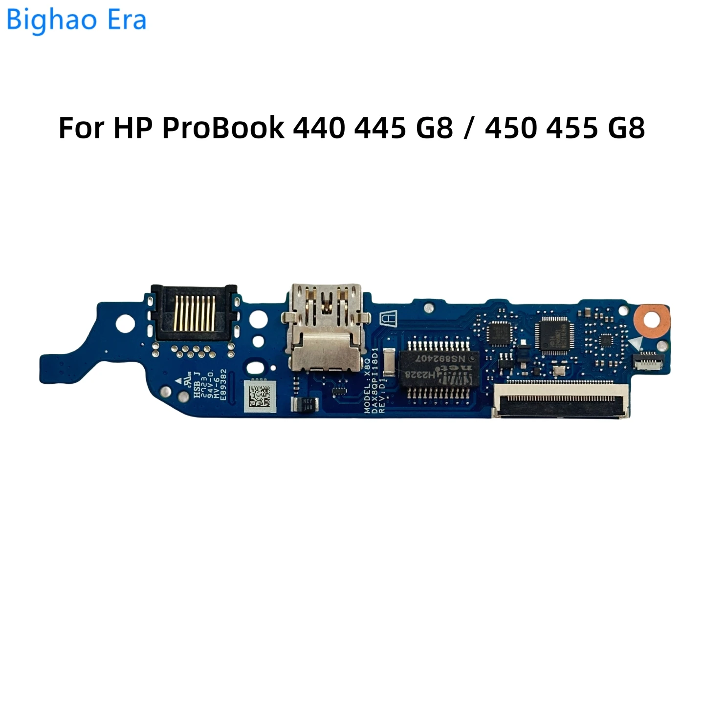 

USB-плата для ноутбука HP ProBook 640 650 G8 440 G8 445 G8 450 G8 455 G8, USB-порт, плата ввода-вывода DAX8QAPI8D1 DA0X8QPI8E0 DAX8QPI18C0