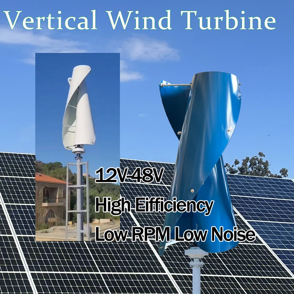 

High Quality Wind Turbine Power Generator Off Grid System 12V 24V 48V 20KW 30KW With Complete Kit Hybrid Charger For Home Boat