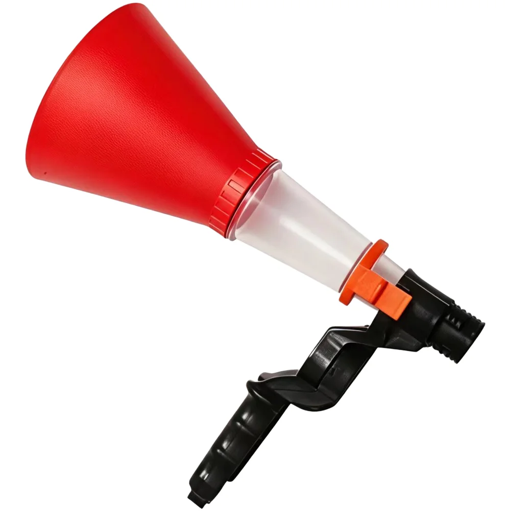 Leak Car Oil Funnel with Expanding Seal Technology for Mess Free Engine Oil Filling and Gas Tank Refilling Tasks