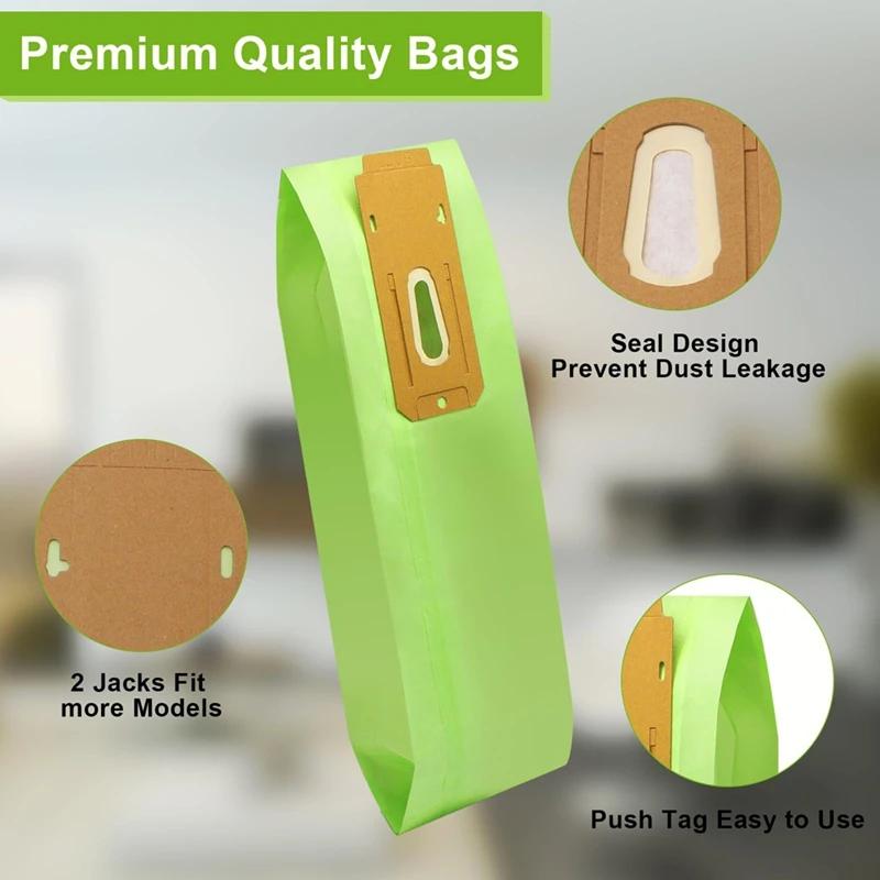 Сменные пакеты для пылесоса Oreck, 15 пакетов в комплекте, подходят для всех вертикальных пылесосов Oreck XL XL2 XL7 XL21, сменные детали