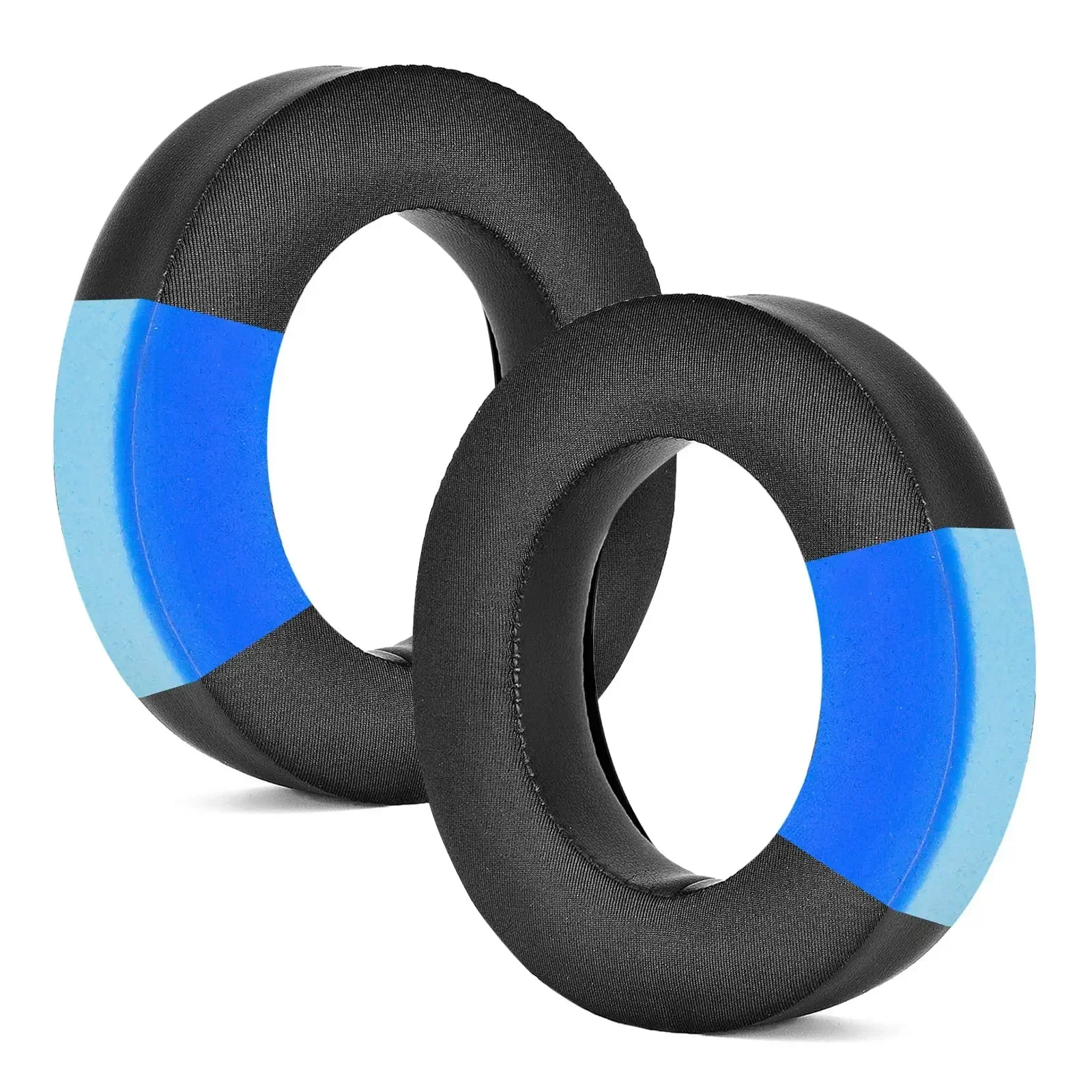 1 paio di cuscinetti auricolari in schiuma di ricambio fodera per cuscino per cuffie stereo Corsair HS50 Pro HS60 Pro HS70 Pro
