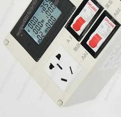 

6-in-1 Electrician's Maintenance Light - with Socket Tester, Voltage/Amp Meter & Multifunction Tool