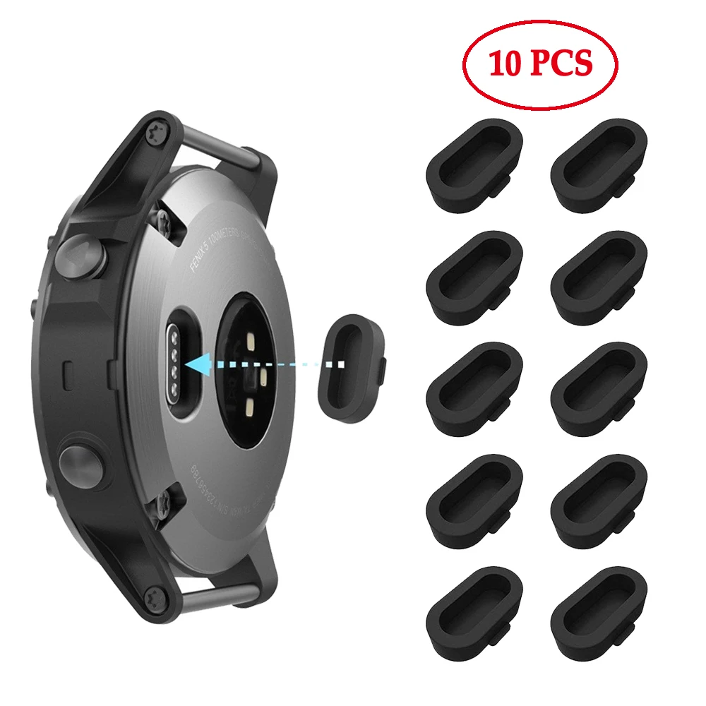 Зарядный кабель 1 м для часов Garmin Instinct 2, док-кабель для зарядного устройства для Garmin Instinct Crossover, солнечная пылезащитная заглушка, чехол