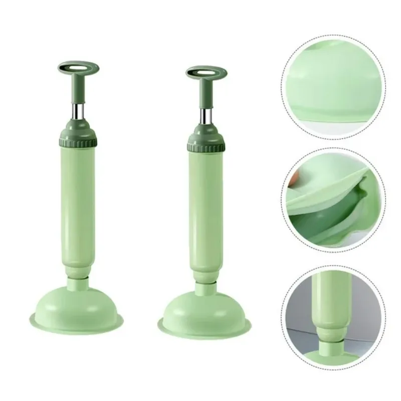 Powerful Toilet Plunger Sink Drain Unclogger High-Pressure Manual Plunger for Bathroom Kitchen Drains Effective Clog Remover