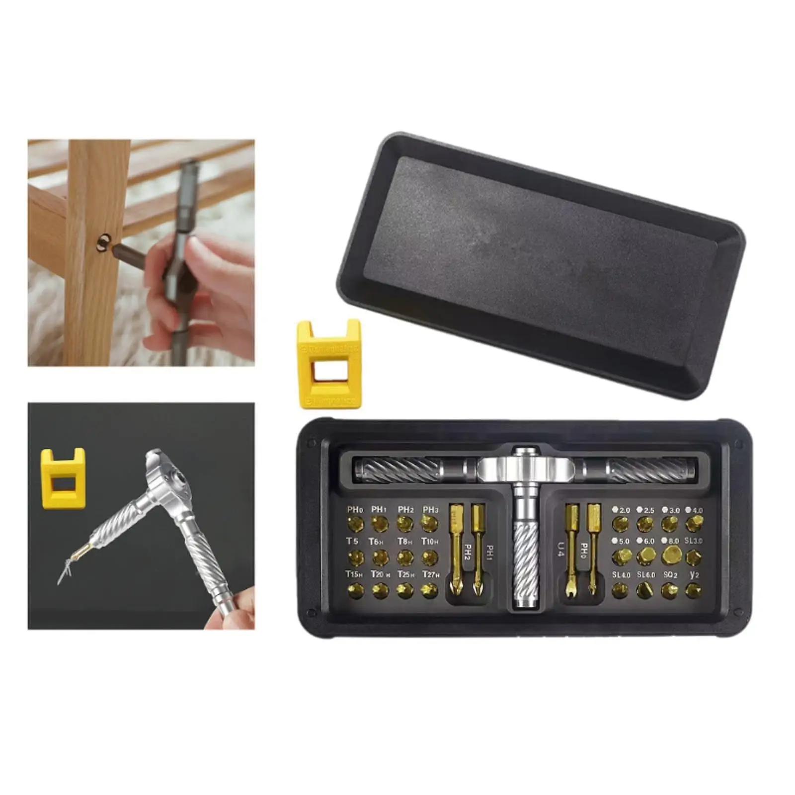 

30 in 1 Ratchet Screwdriver Set DIY for Car Electronics Maintenance Computer