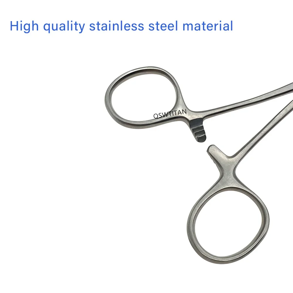 Stainless steel Tissue forceps cervical clamping tool  mouse tooth Pliers for soft tissue Alice forceps Surgical Instruments