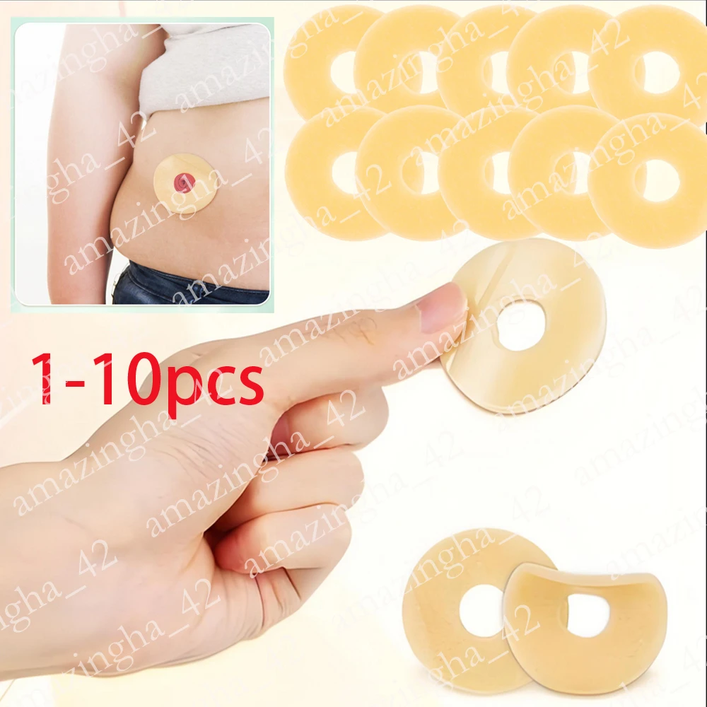 1-10Pcs Anti-Leakage Ring paste ring For Colostomy Bag Ostomy Paste Ring Stoma Care Products To Protect Skin