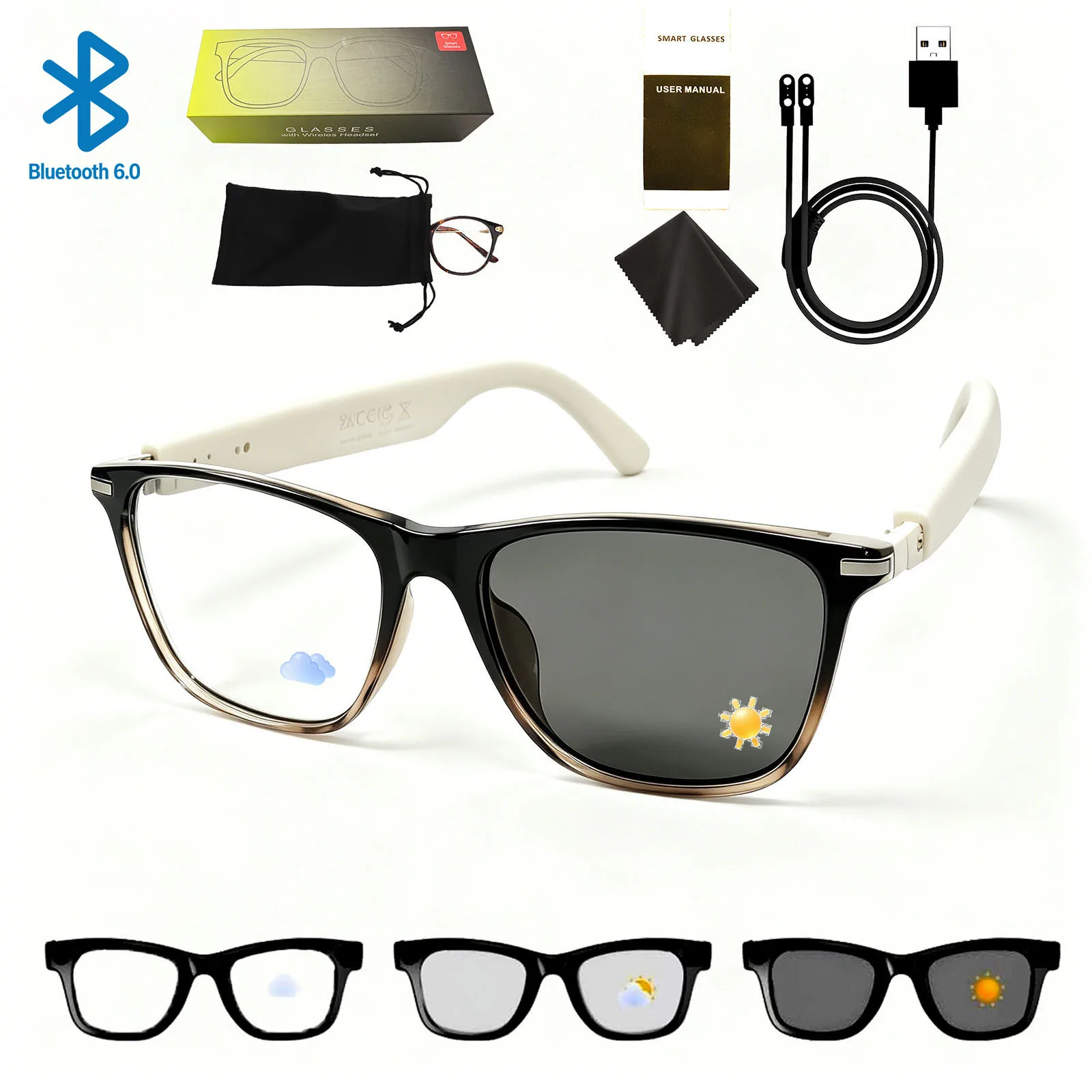 GlassesSet M01BW W