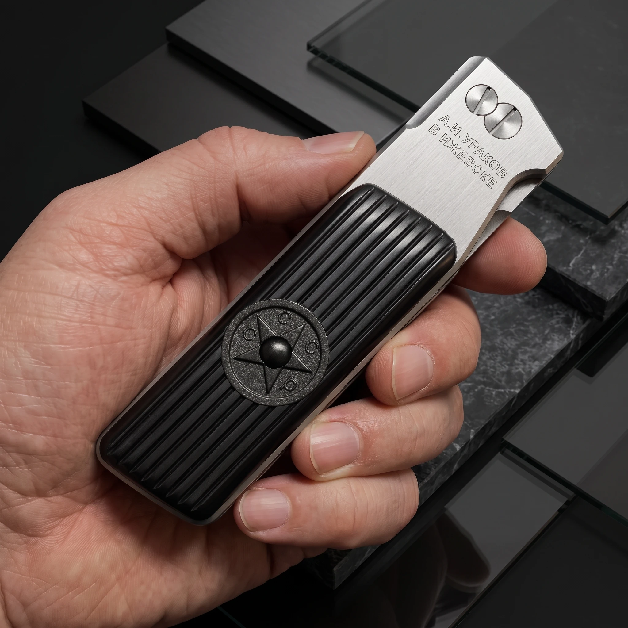 Cuchillo multiusos de acero D2 - Edc Carry Pocket Knife reseña y precio