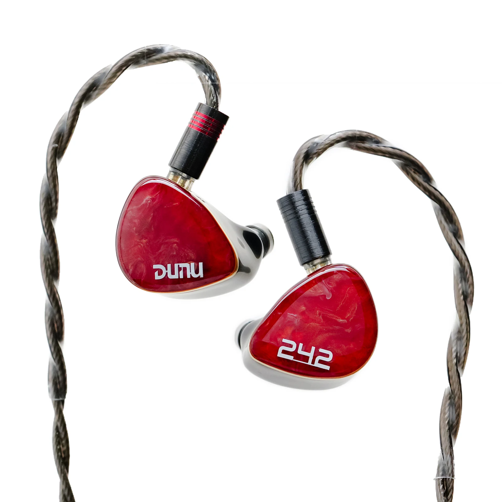 DUNU　242 リケーブル可能イヤホン DUNU DN242 2DD+4BA+2 マイクロ平面ドライバー HiFi 音楽インイヤー