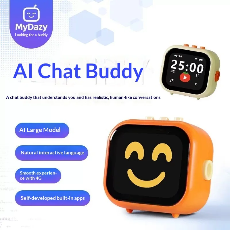 MyDazy 4G Smart Robot Natural Interactive Language Robot Self-developed Built-in Application Accompany Children Gifts