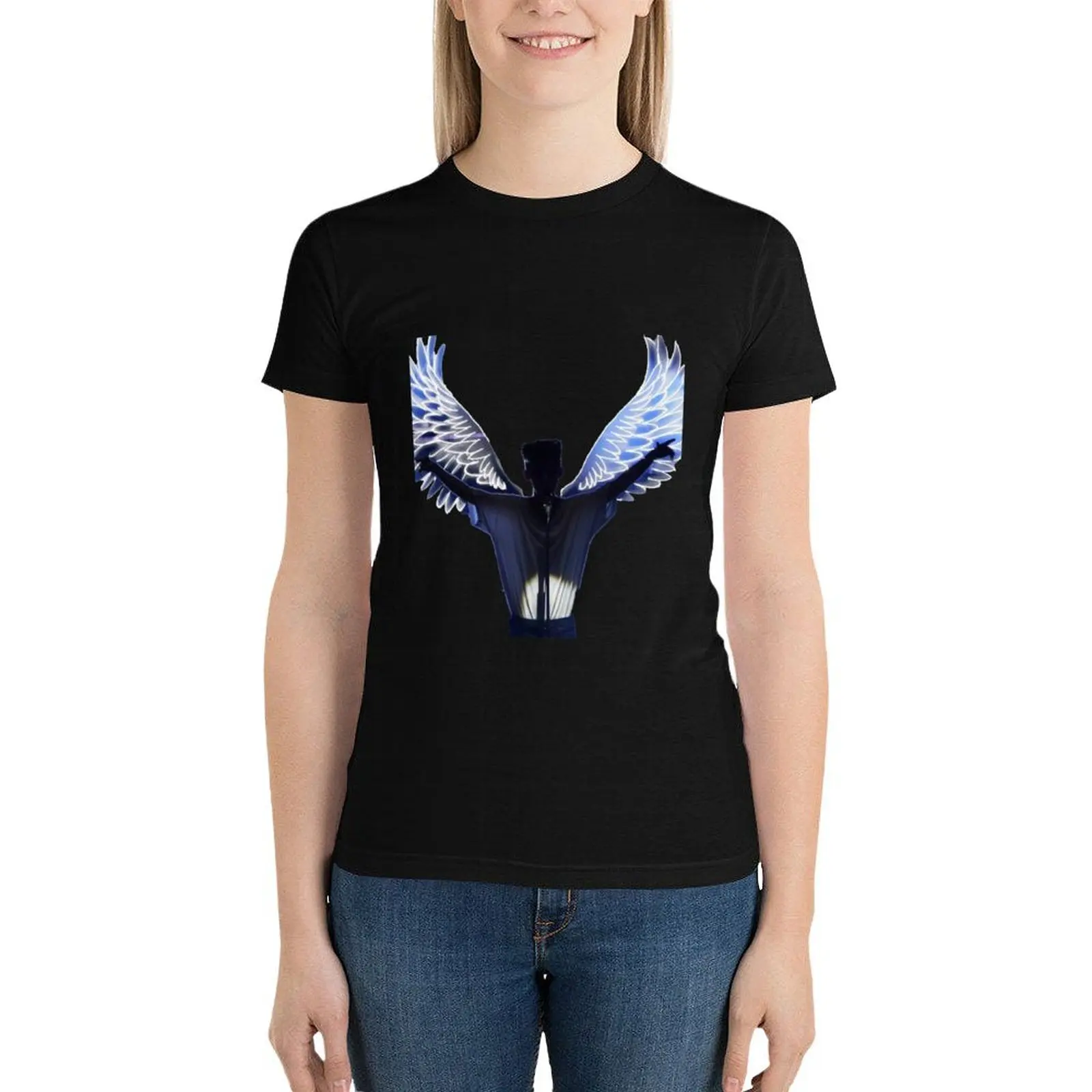 

Troye Sivan Angel T-Shirt funny summer tops tshirts woman