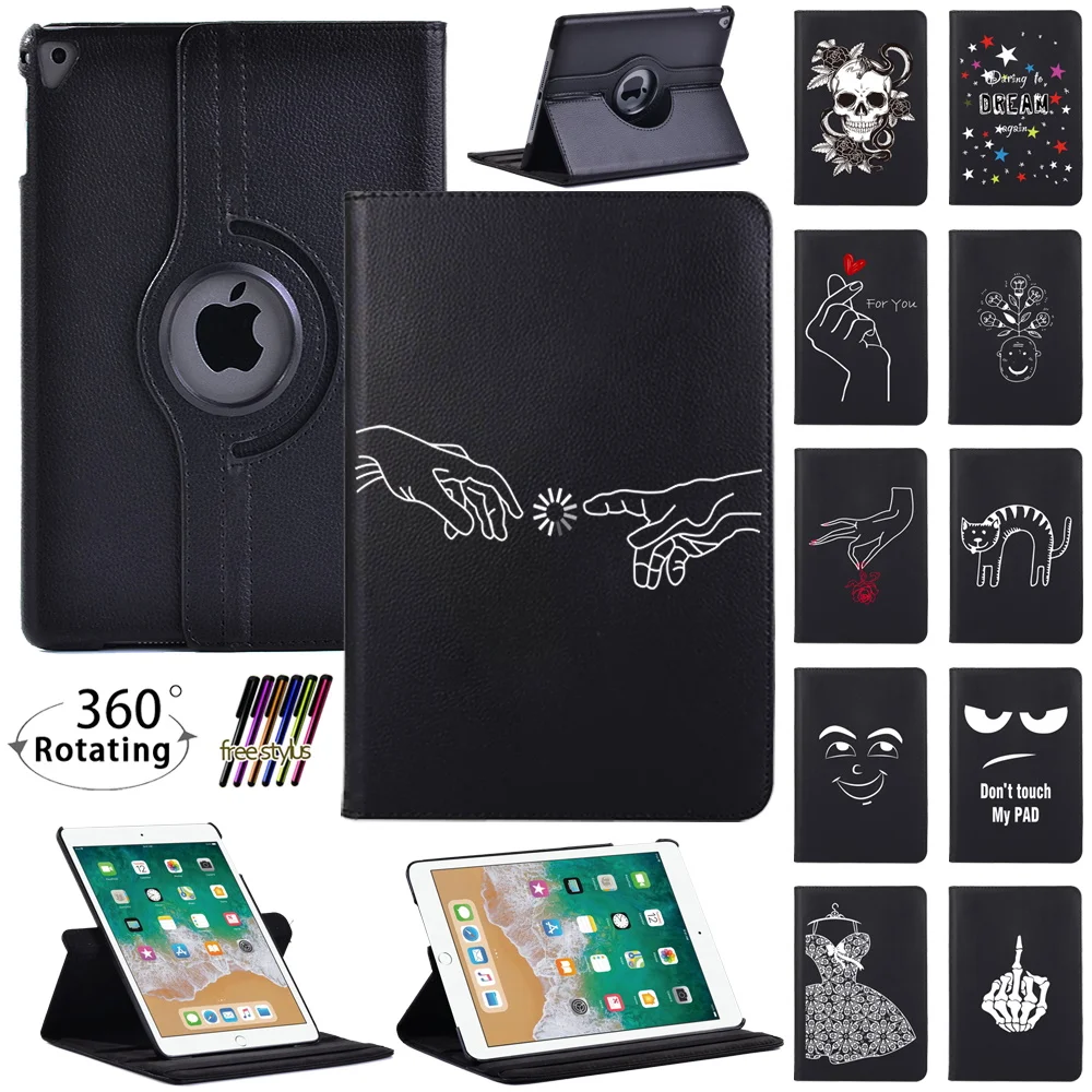 

Case for Apple IPad Air 5th 2022/Air/Air 2/Air 3rd Gen 10.5"/Ai (4th Gen 10.9" 360 Degree Rotation with Magnet Tablet Case