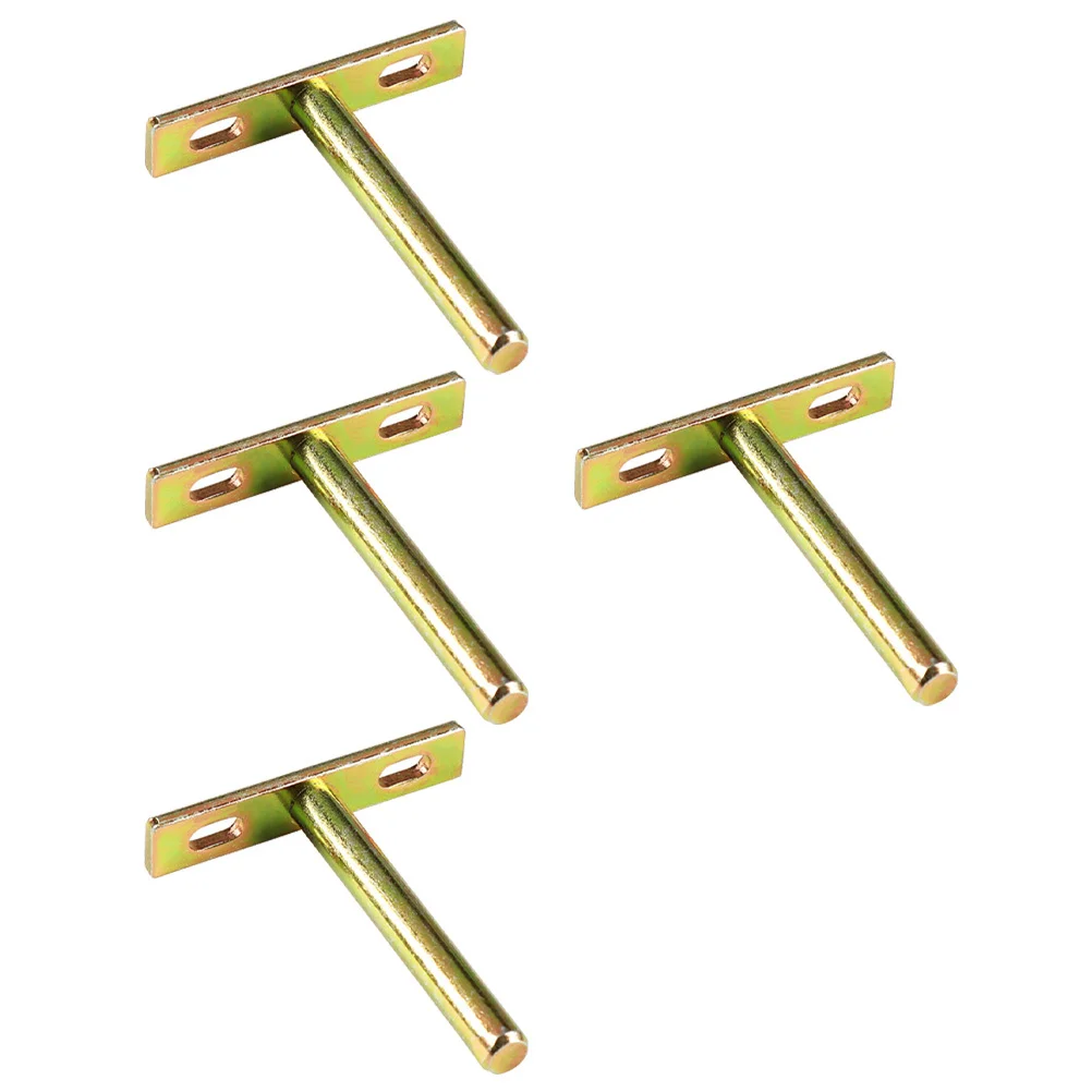 4 قطعة بين قوسين الرف العائم رف أعمى مخفي دعم قوي الصلب الحائط تخزين حامل للمنزل مكتب