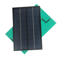 3W 9V Solar Panel PET Laminated Solar Cells PV Power Module for DIY Garden Led Lights 6V Batteries Charging 125*195MM 5Pcs/Lot