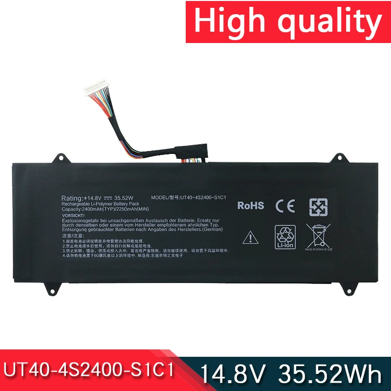 Новинка, Аккумулятор для ноутбука 14,8 в, Втч, для Haier VIT P3400, UT40-4S2400-S1C1 X3, X3T, VIT-P3400 UT40