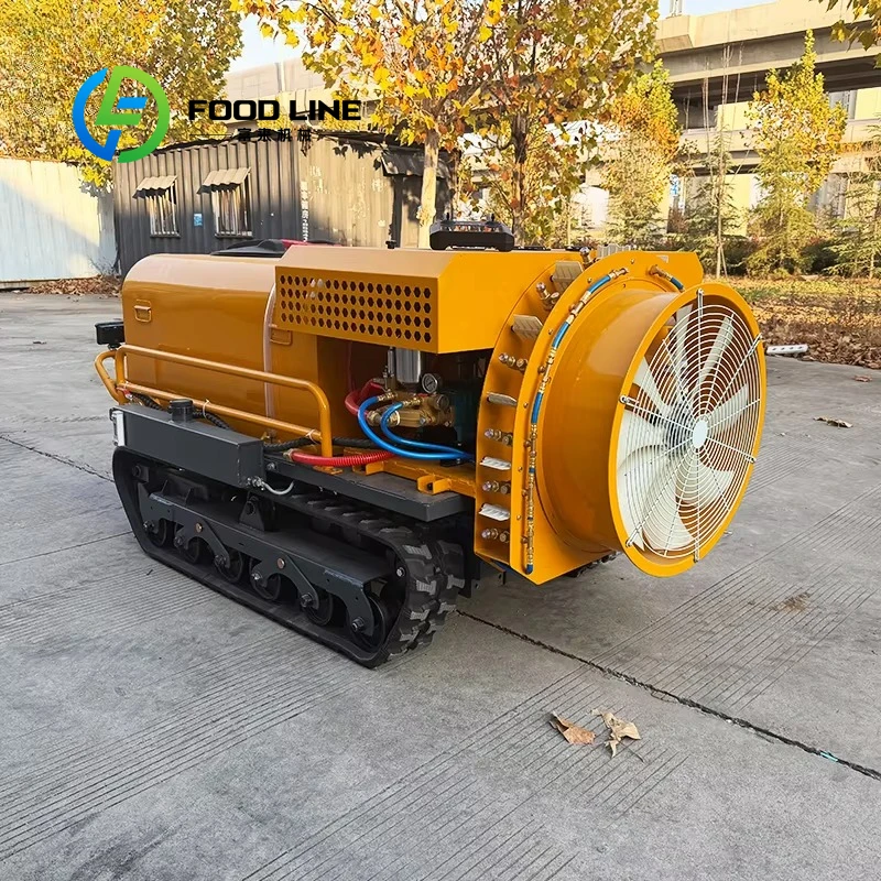 

Customized Unmanned Remote-controlled Tracked Sprayer for Agricultural Field Orchard Crop Protection