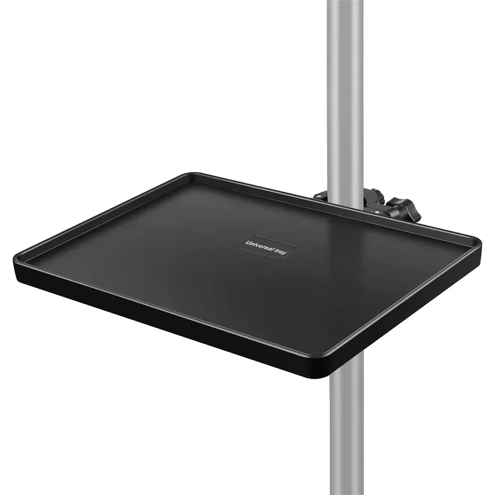 Soporte para teléfono con bandeja para tarjeta de sonido, soporte para micrófono con Clip para teléfono, adecuado para trípode en vivo, accesorios, 16,5x22cm