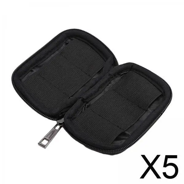 

USB Flash Drive Organizer Case Neoprene Waterproof Zipper Pouch Holder Bag for Mini USB 3.2 and Pendrive Design