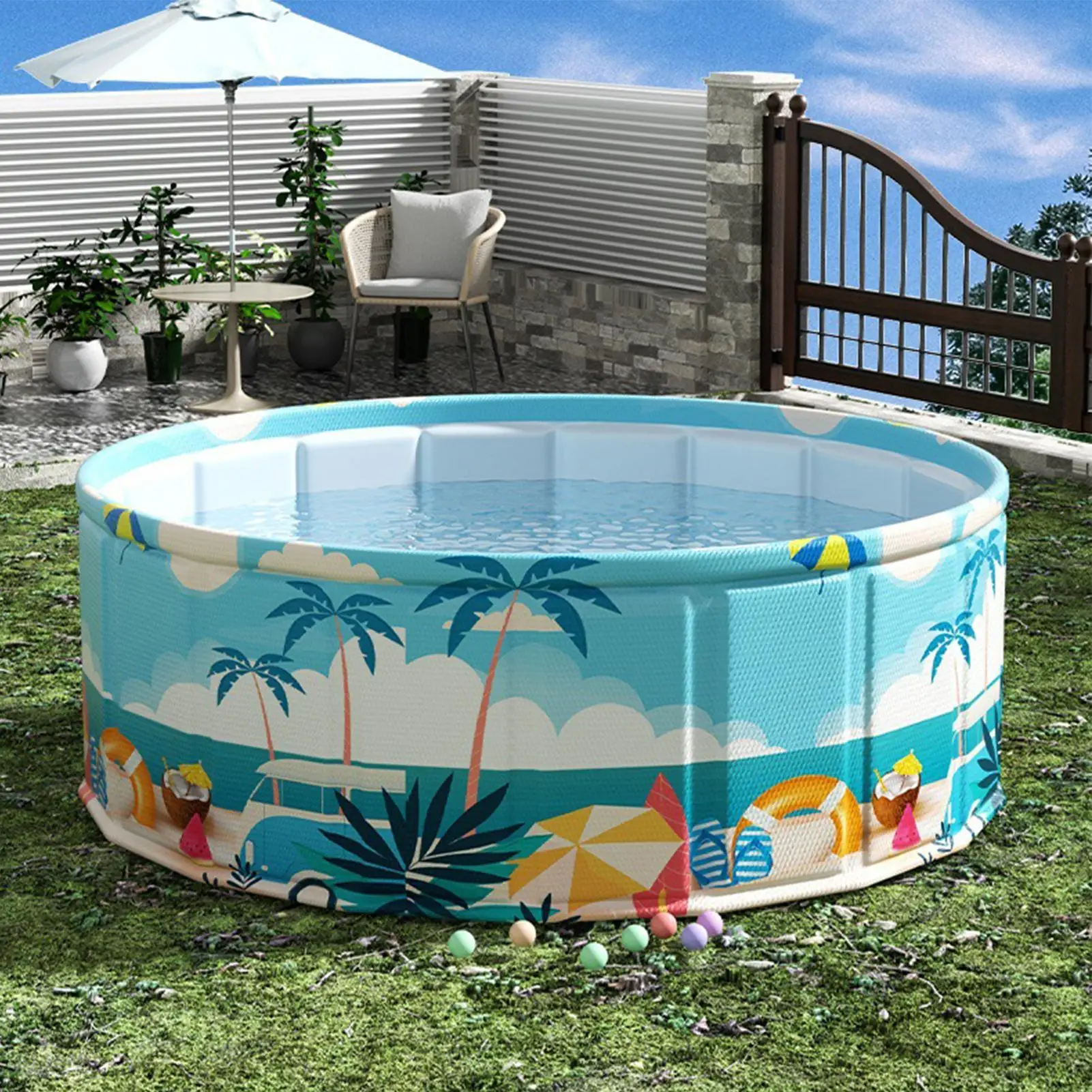 90/120/160cm pliable enfants piscine pataugeoire enfants piscine bébé encadré piscines bain pour animaux de compagnie enfant bassin piscine pour animaux de compagnie chien baignoire