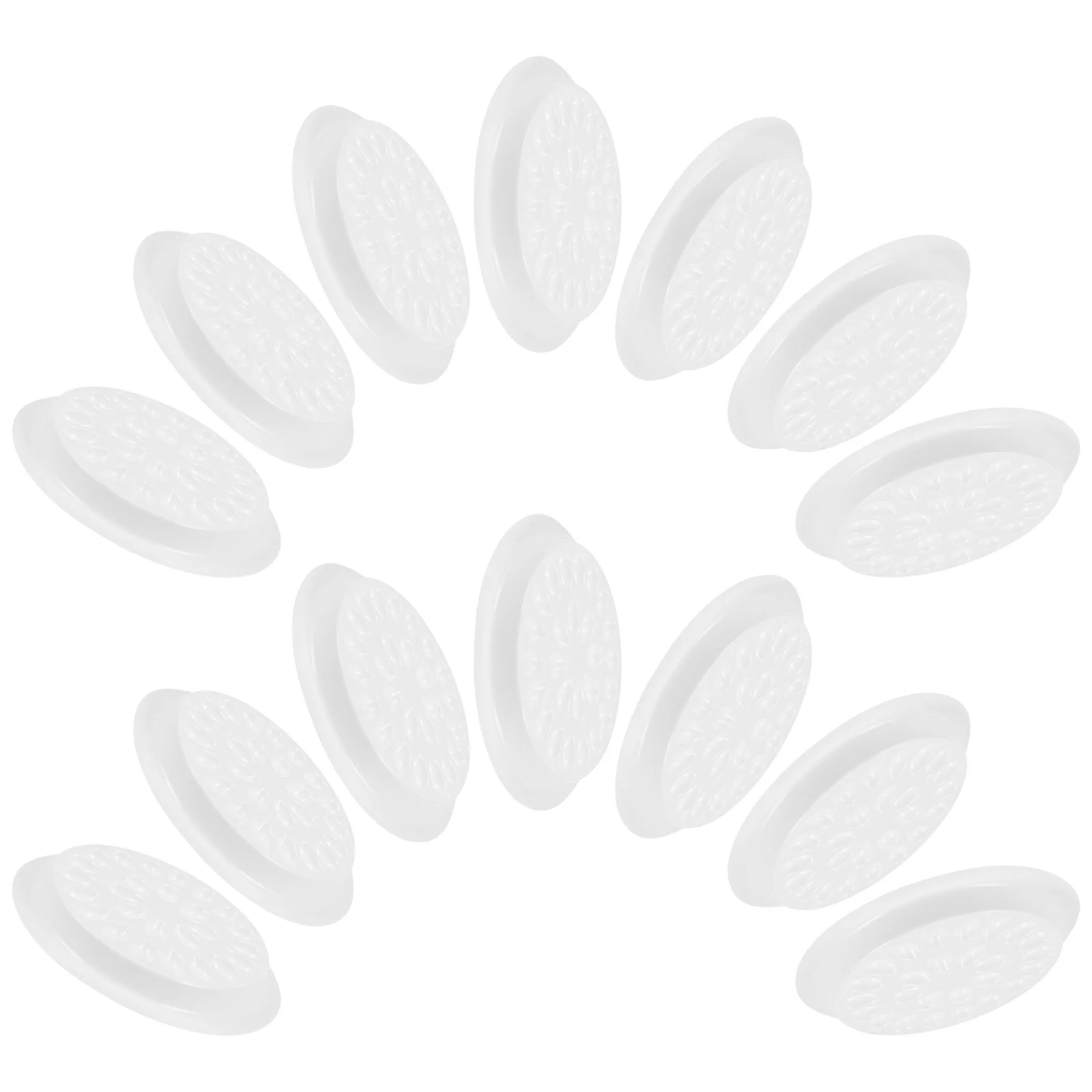 100 pezzi tavolozza di colla per ciglia strumenti per estensione ciglia a forma di fiore organizer leggero resistente allo fuoriuscite per falsi professionali