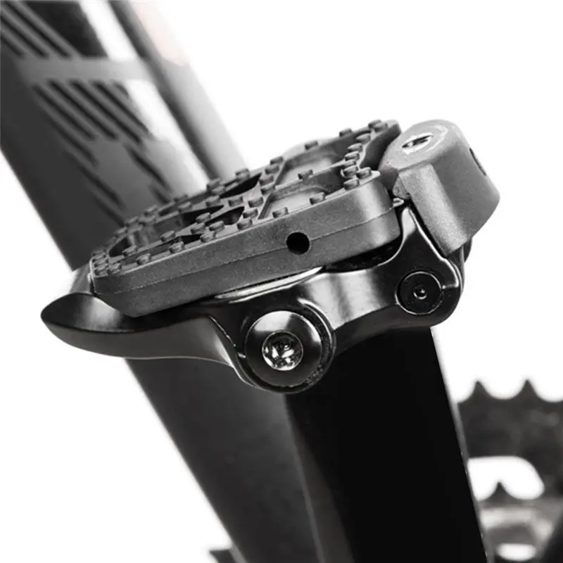 AT33 1 Pair Road Bike Pedal to Flat Pedal Conversion Piece Pedal Card for Anti-Skid Shoe Protection for SPD