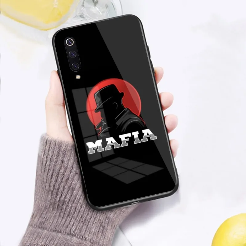 Italy Mafia Smart Phone Case for Xiaomi 13 12 11T 10 9 Lite Redmi Note 11 10 10S Pro 9 9A 8 PC Glass Phone Cover Funda