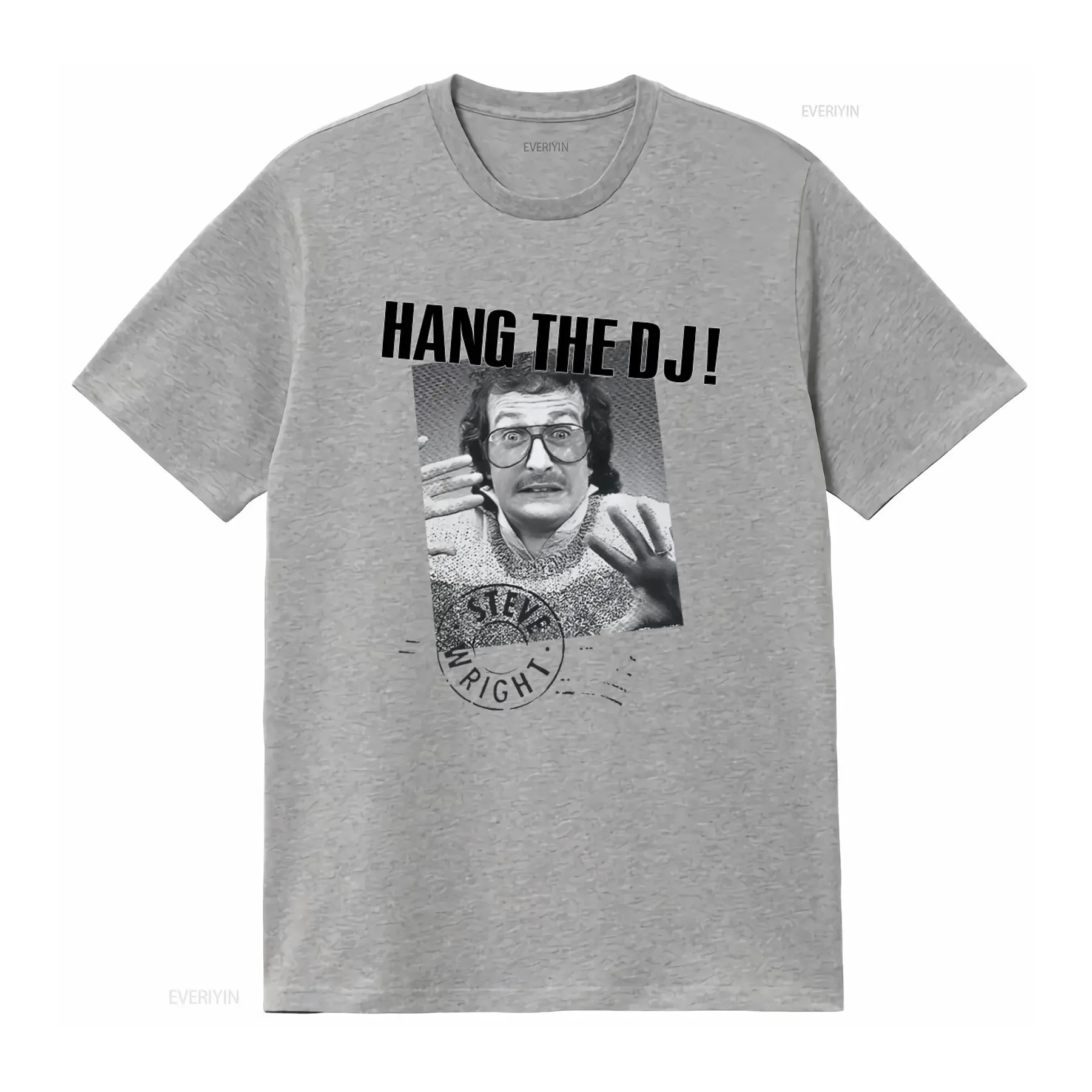 The Smiths Hang DJ Morrisey T shirt Retro Music Fan  vintage Washed designer clothes Versatile Slightly Comfortable Stretched - view 3