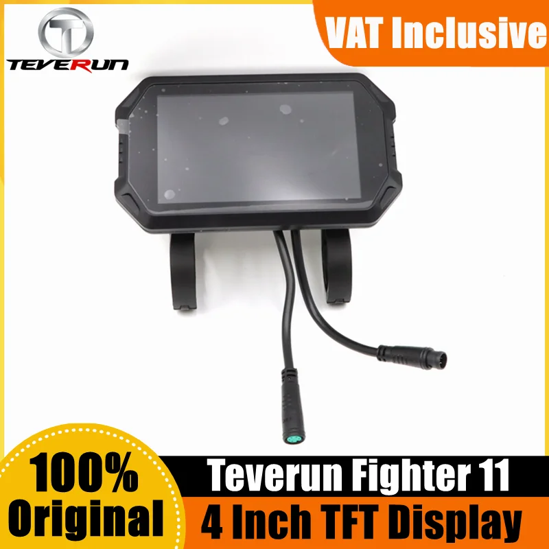 Original Newest Central Display For Teverun Supreme7260R Fighter Mini/11/11+ Electric Scooter 4inch TFT DISPLAY  APP version