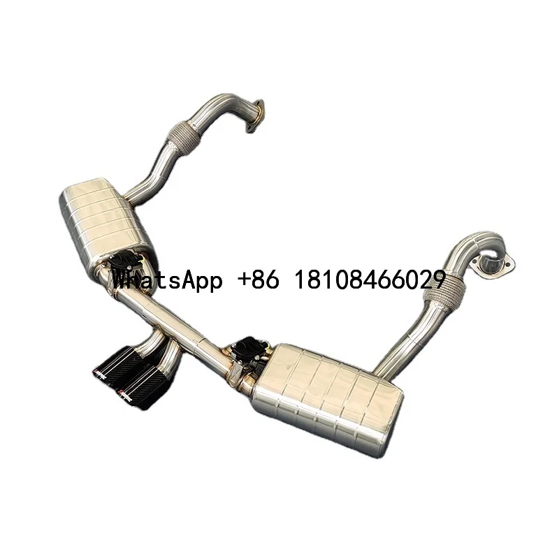 

High Performance Exhaust Catback For Porsche 981 Boxster/cayman 2.7l/3.4l Exhaust Pipe Muffler Rear valvetronic exhaust