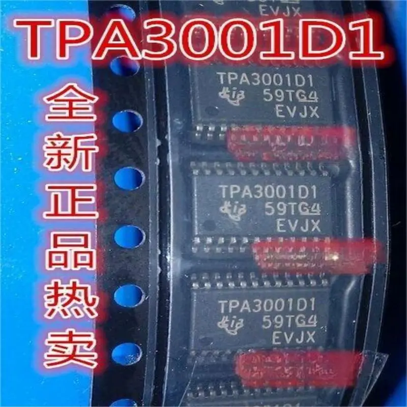 40 шт., TPA3001D1 TPA3001D1PWPR SMT HTSSOP24, новый чип усилителя звука