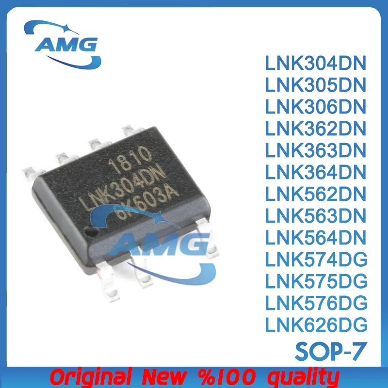 20PCS LNK304DN LNK305DN LNK306DN LNK362DN LNK363DN LNK364DN LNK562DN LNK563DN LNK564DN LNK574DG LNK575DG LNK576DG LNK626DG SOP-7