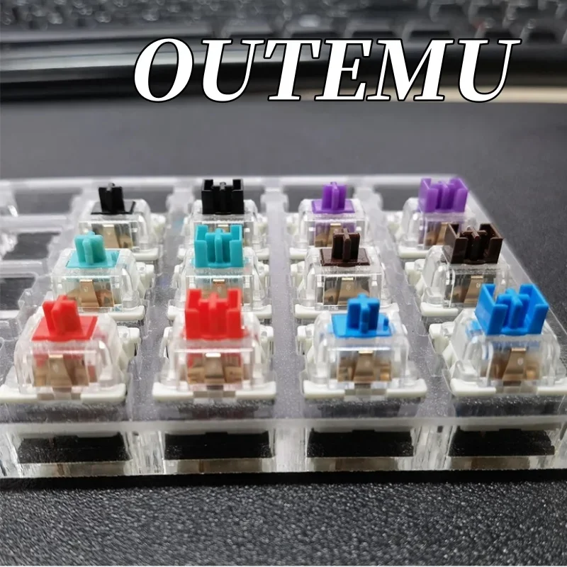 Outemu Switches Mechanical Keyboard Shaft Dustproof Switch For Gamer Keyboard Axis Clicky Linear Tactile Silent Switches