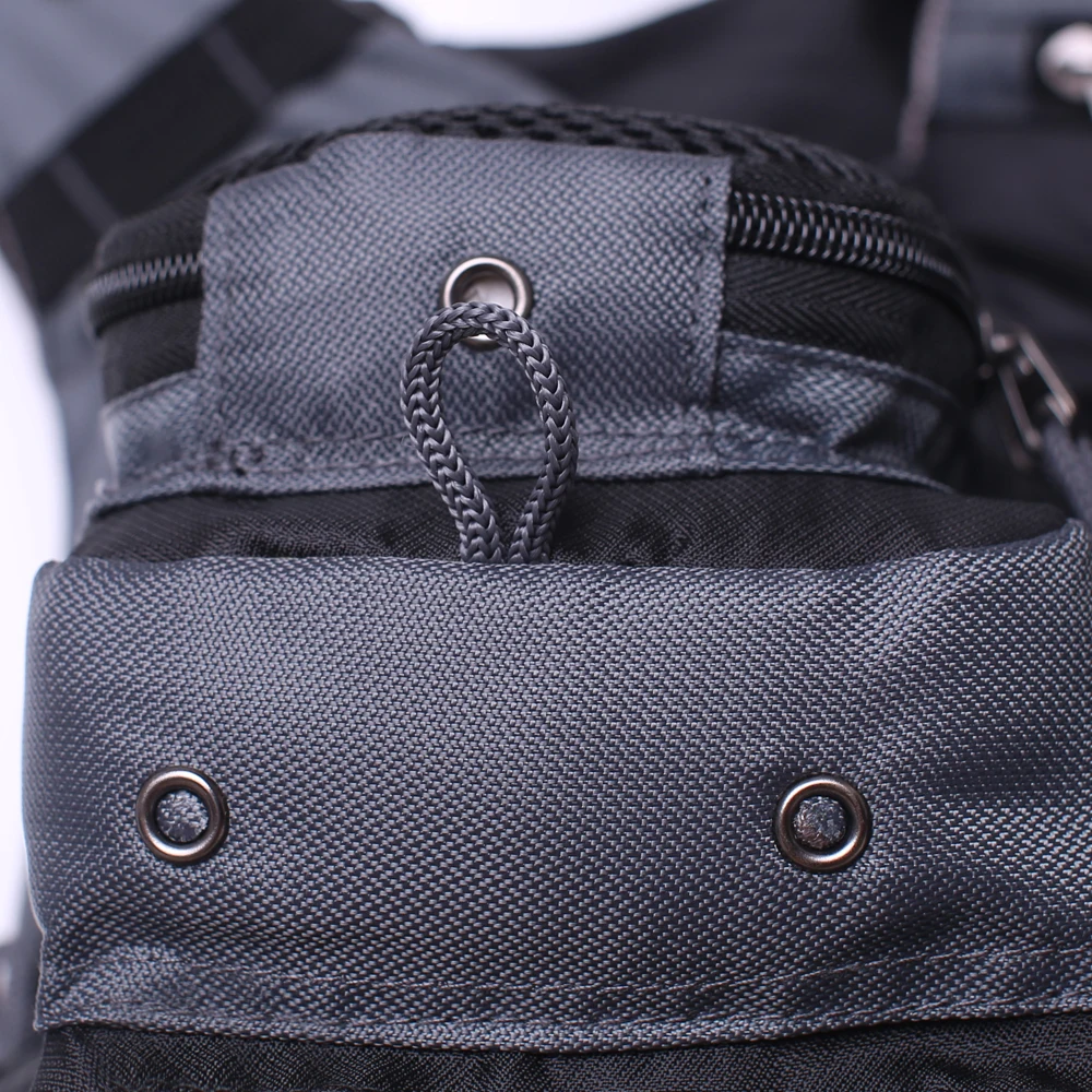 New Multi Pocket Outdoor Mesh Fly Fishing Vest Pack Tackle Backpack Fishing Bag Adjustable Size  for Men and Women image 5