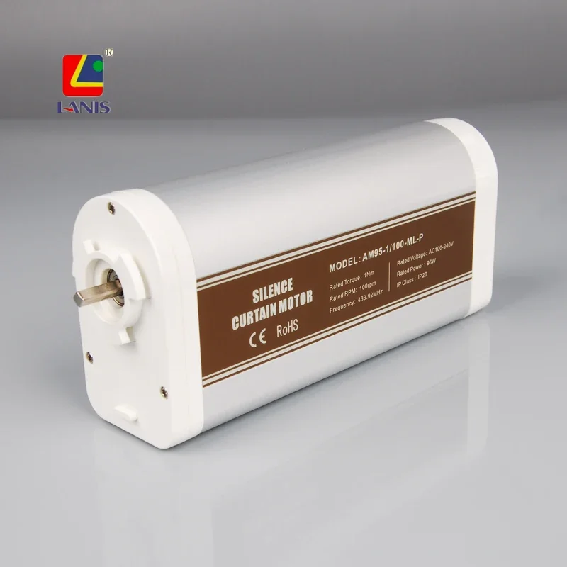 AOK AM95 Magnetic Levitation Curtain Motor  electric curtain motor with  track for home or office